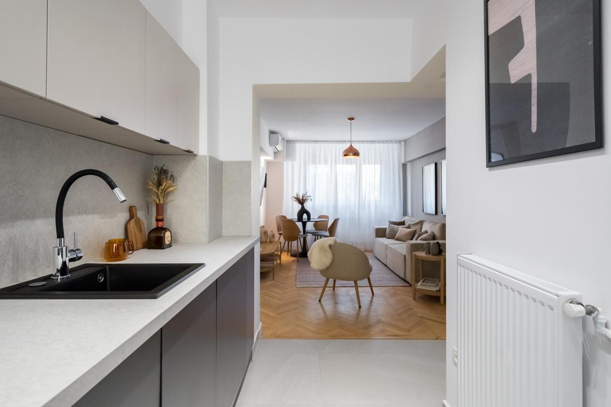 Majestic Downtown Apartment Bukarest Exterior foto